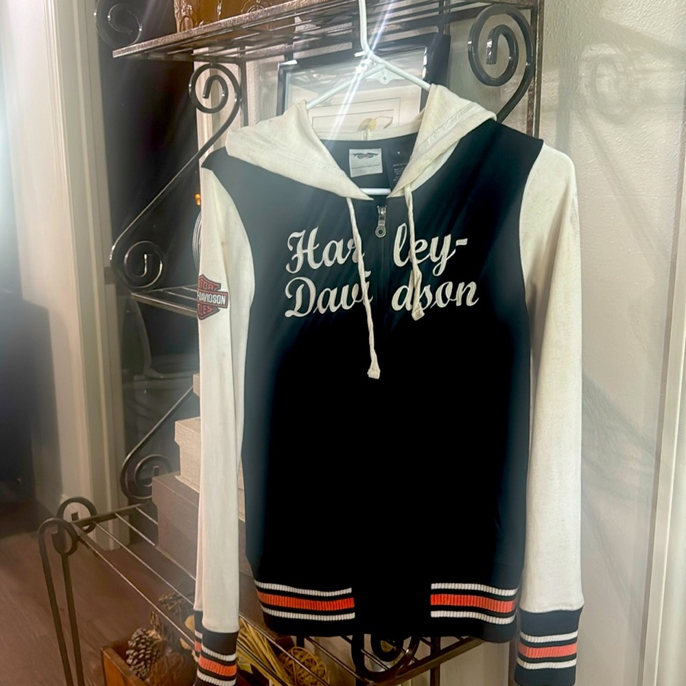 Harley hoodie womens small like new
